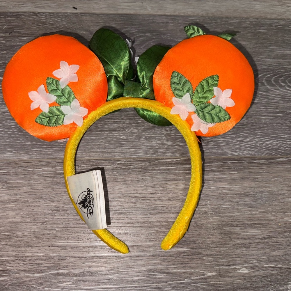 Disney Epcot Flower and Garden Festival Orange Bird Ears Headband - Picture 10 of 10